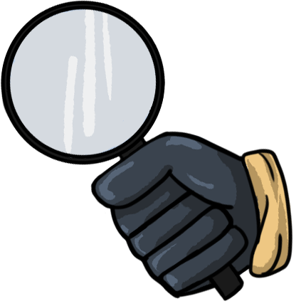 Cursor Used to Highlight a Clue