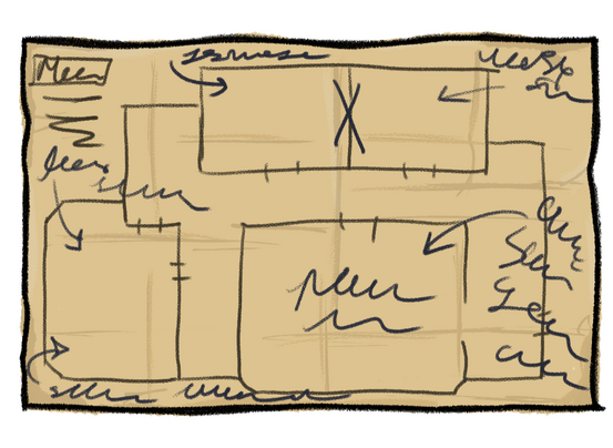 Map of the Manor