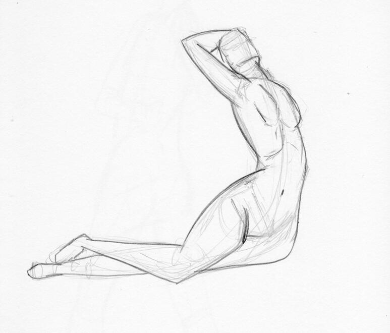 Figure Drawing from Image Reference